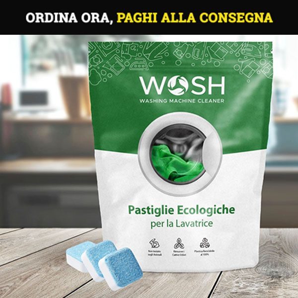 WOSH - Pastiglie Ecologiche per la Lavatrice